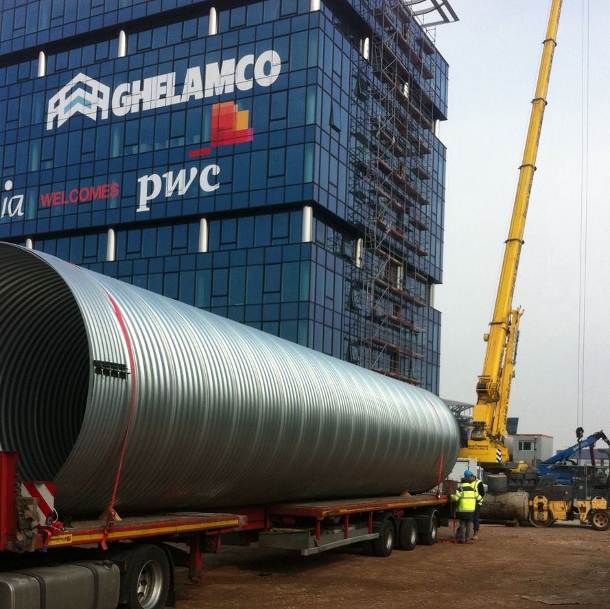 Buffering hemelwater voor Ghelamco Gent